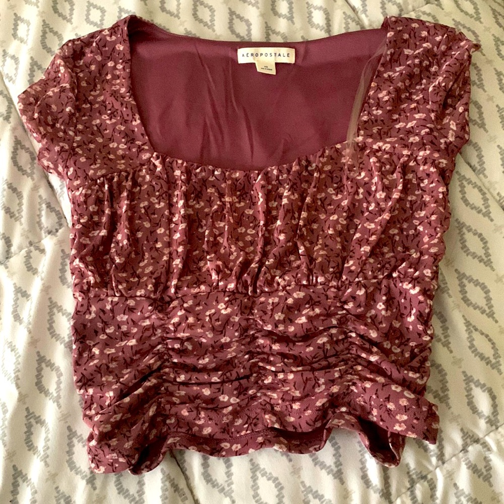 Unused Aeropostale Cute Floral Shirt